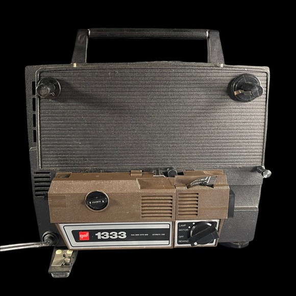 Vintage GAF 2388 Dual 8 Super 8mm Film Projector Model 438-M2 - Picture 6 of 12